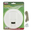 Valterra CABLE HATCH, UNIVERSAL ROUND, WHITE, CARDED A10-2130VP